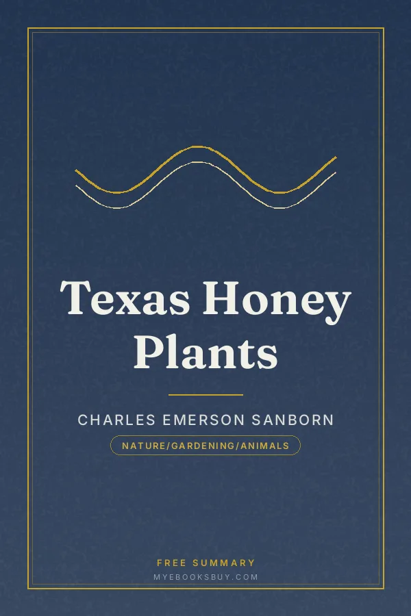 Cover of Texas Honey Plants