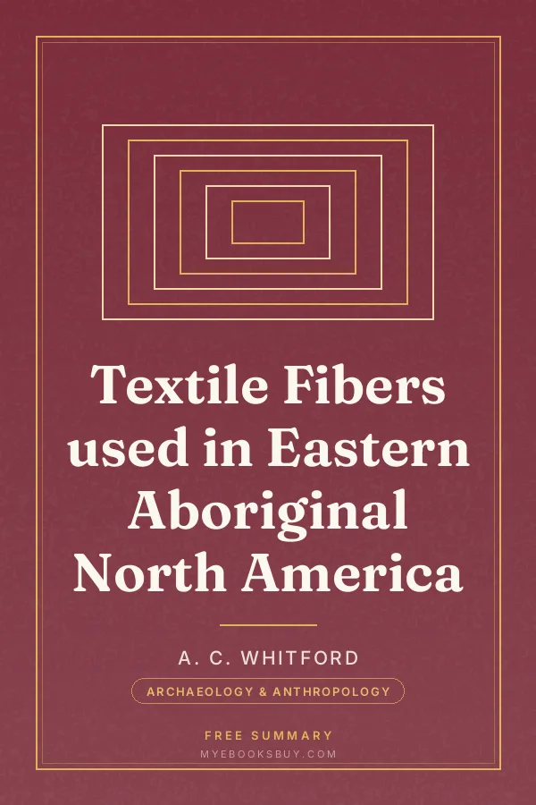 Cover of Textile Fibers used in Eastern Aboriginal North America