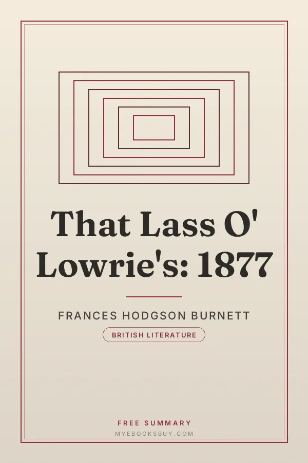 Cover of That Lass O' Lowrie's: 1877