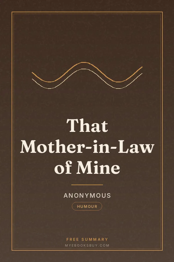 Cover of That Mother-in-Law of Mine