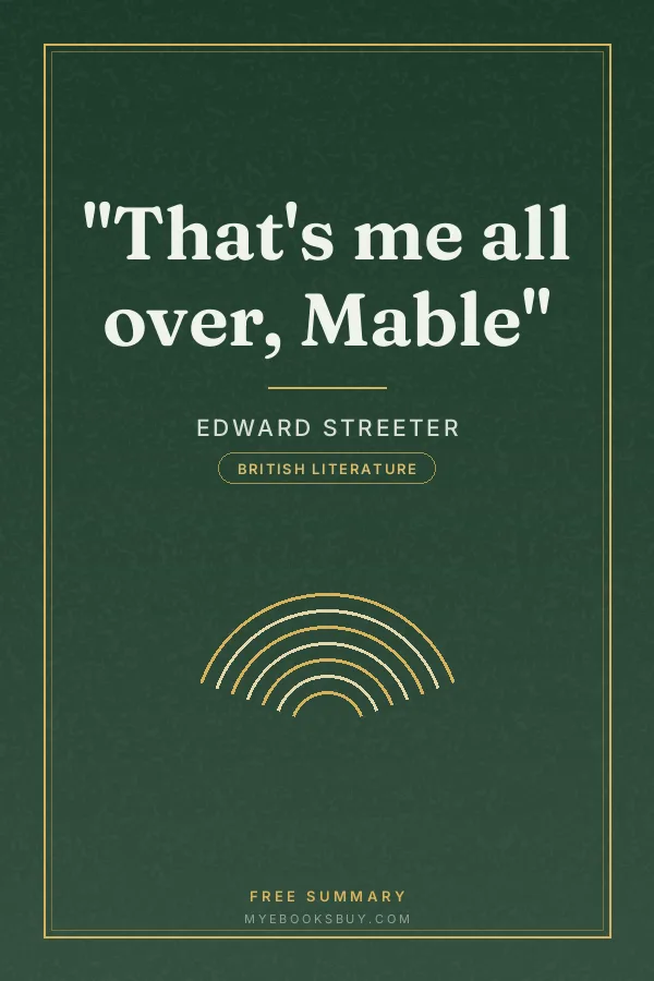 Cover of "That's me all over, Mable"