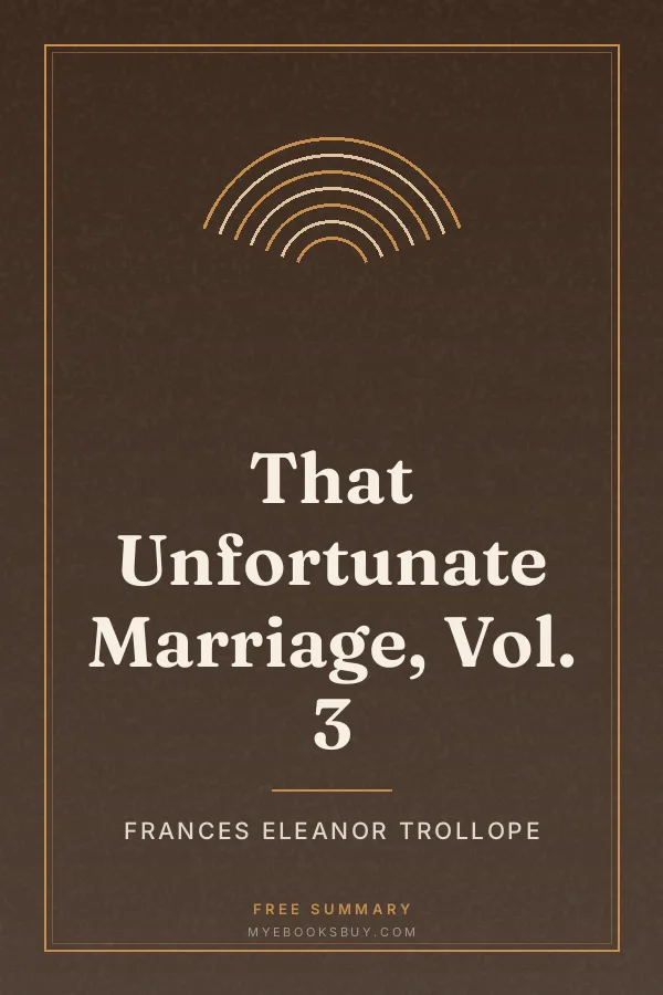 Cover of That Unfortunate Marriage, Vol. 3
