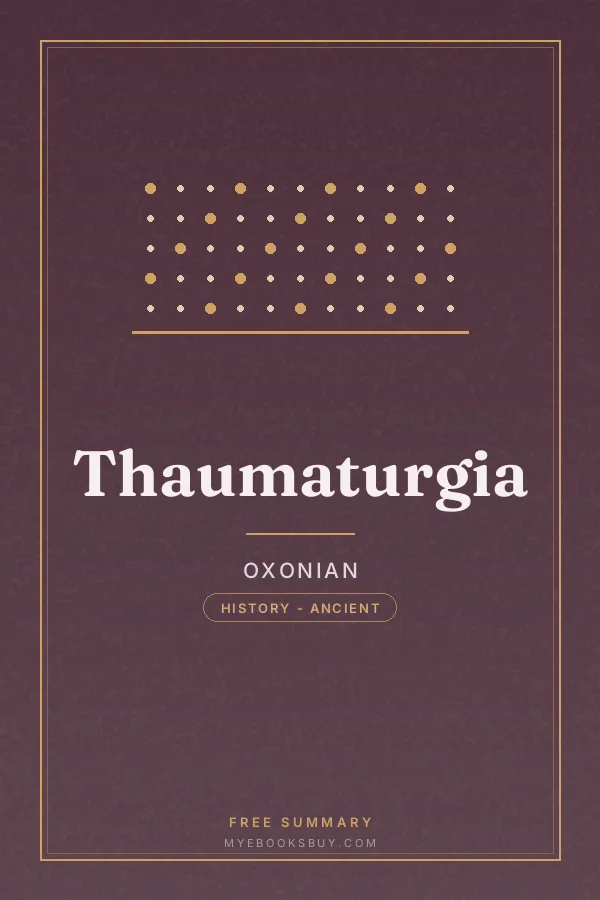 Cover of Thaumaturgia
