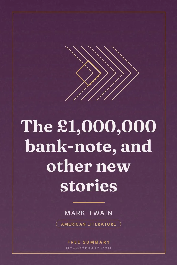 Cover of The £1,000,000 bank-note, and other new stories
