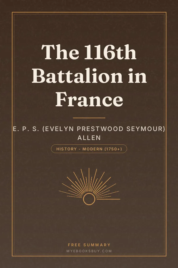 Cover of The 116th Battalion in France