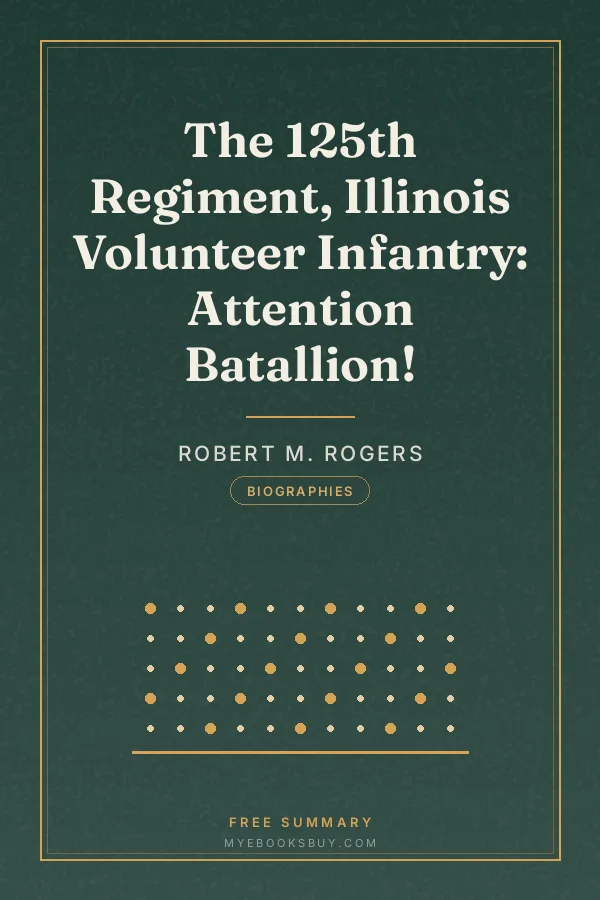 Cover of The 125th Regiment, Illinois Volunteer Infantry: Attention Batallion!