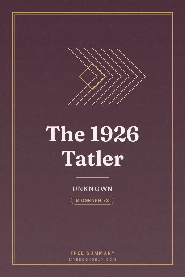 Cover of The 1926 Tatler
