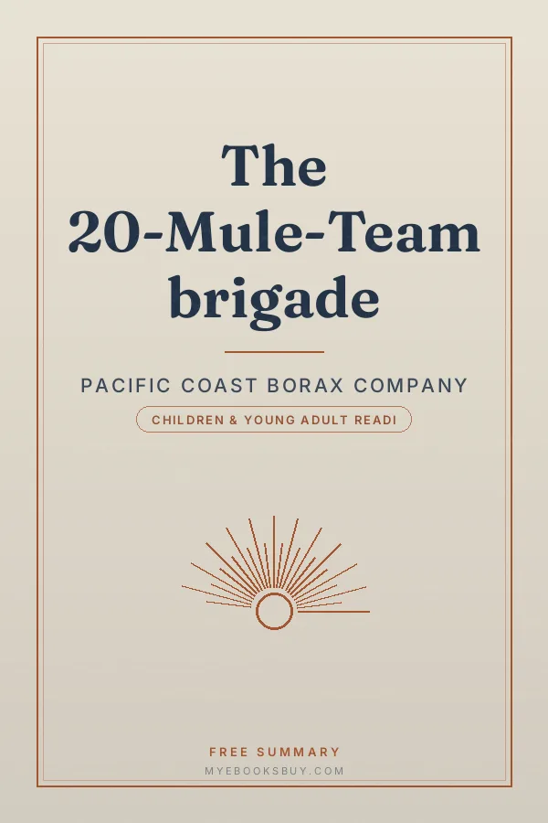 Cover of The 20-Mule-Team brigade