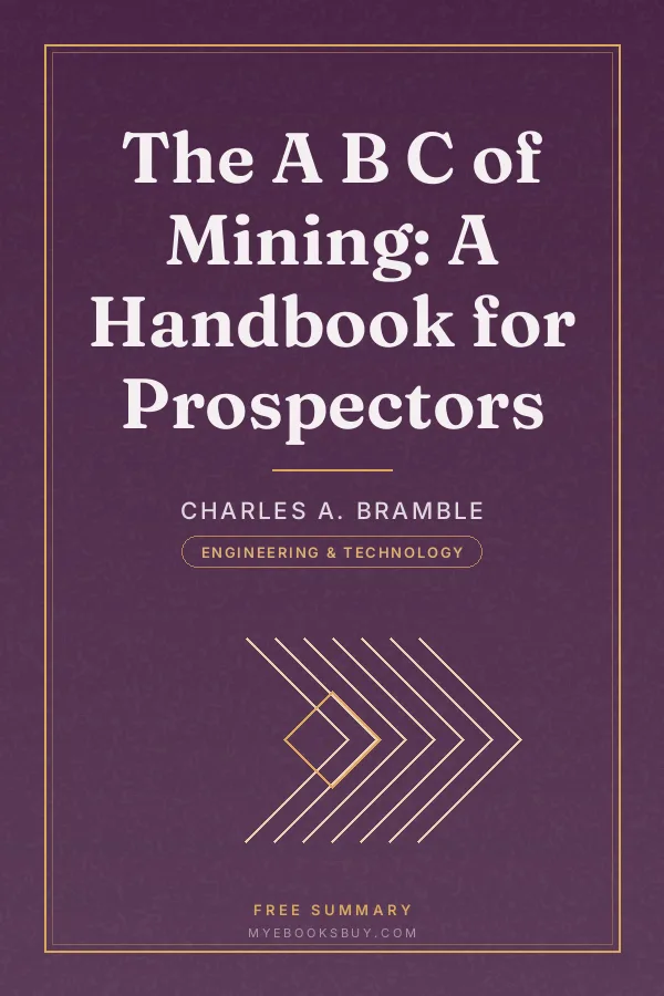 Cover of The A B C of Mining: A Handbook for Prospectors