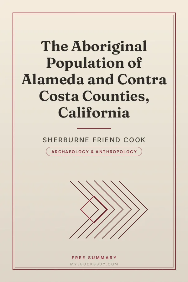Cover of The Aboriginal Population of Alameda and Contra Costa Counties, California