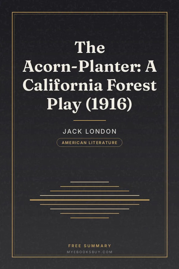 Cover of The Acorn-Planter: A California Forest Play (1916)