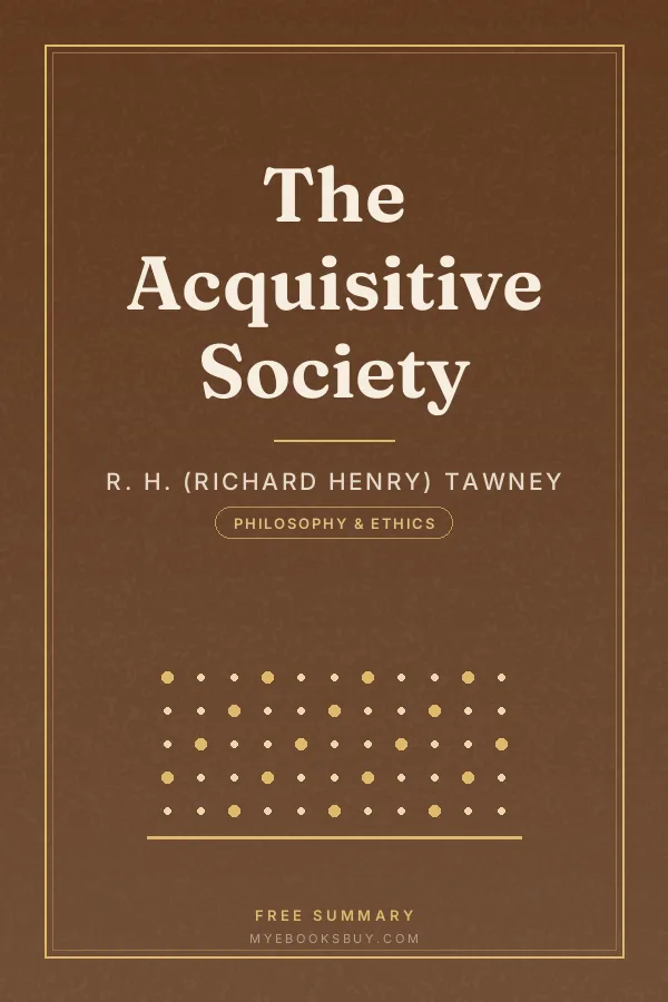 Cover of The Acquisitive Society