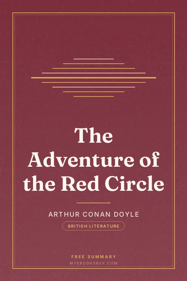 Cover of The Adventure of the Red Circle