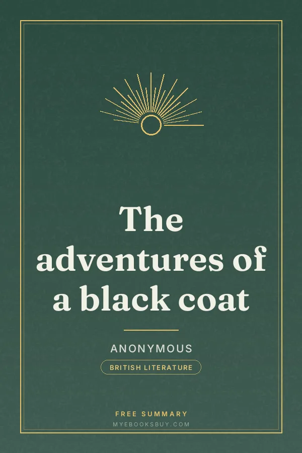 Cover of The adventures of a black coat