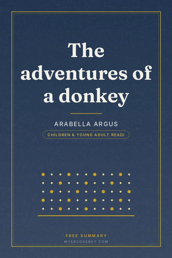 Cover of The adventures of a donkey