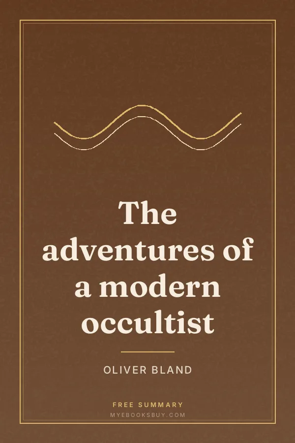 Cover of The adventures of a modern occultist