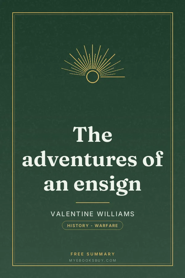 Cover of The adventures of an ensign