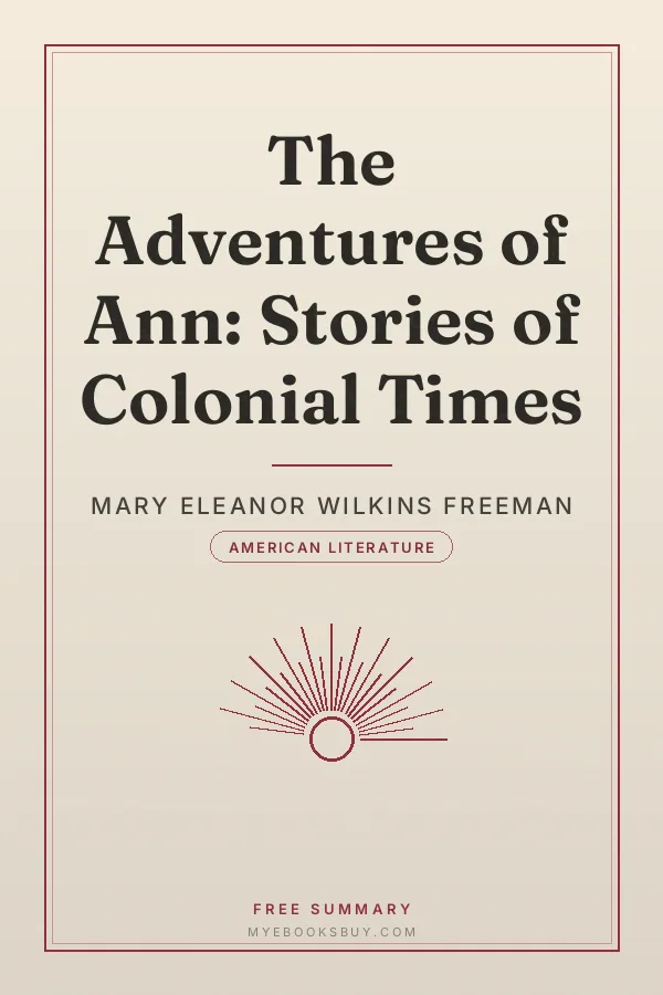 Cover of The Adventures of Ann: Stories of Colonial Times