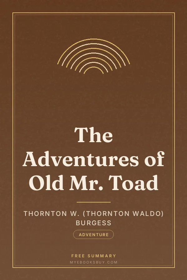 Cover of The Adventures of Old Mr. Toad