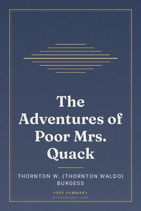 Cover of The Adventures of Poor Mrs. Quack