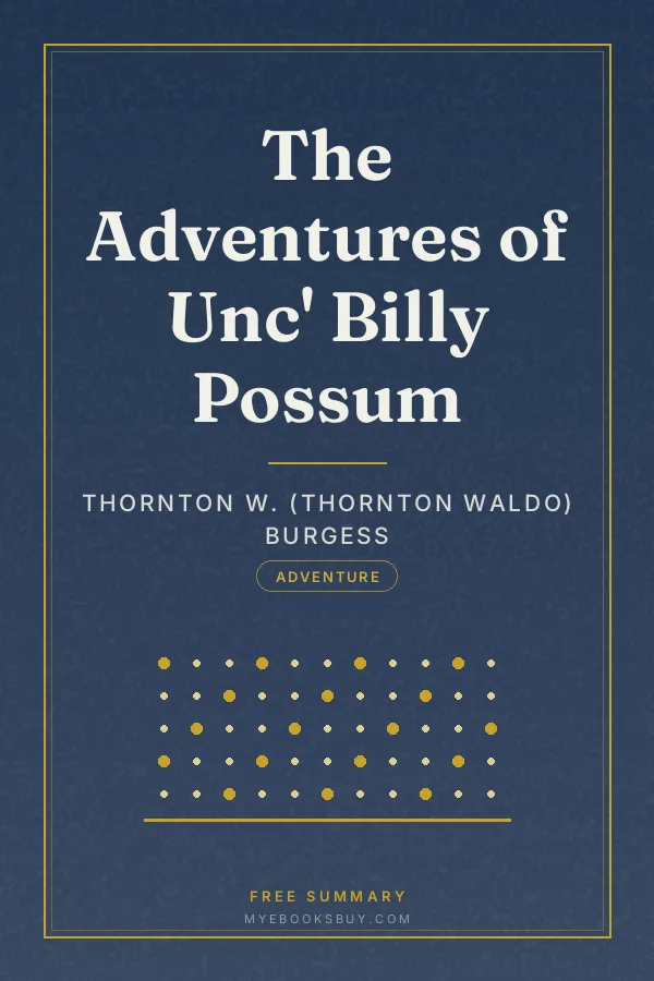 Cover of The Adventures of Unc' Billy Possum