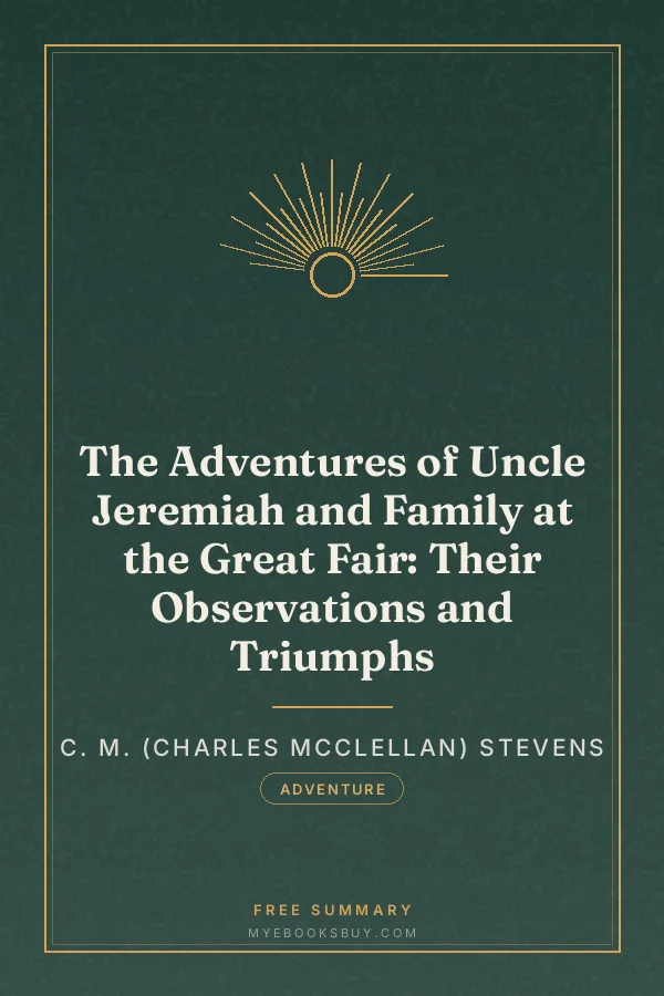 Cover of The Adventures of Uncle Jeremiah and Family at the Great Fair: Their Observations and Triumphs