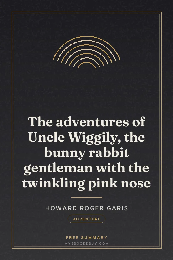 Cover of The adventures of Uncle Wiggily, the bunny rabbit gentleman with the twinkling pink nose