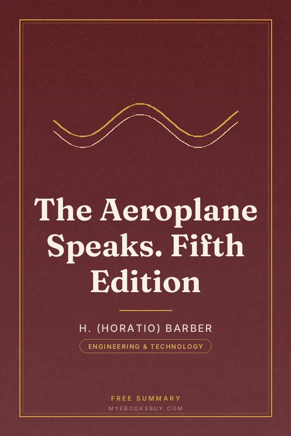 Cover of The Aeroplane Speaks. Fifth Edition