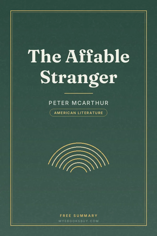 Cover of The Affable Stranger
