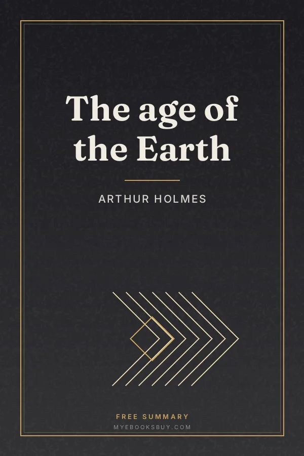 Cover of The age of the Earth