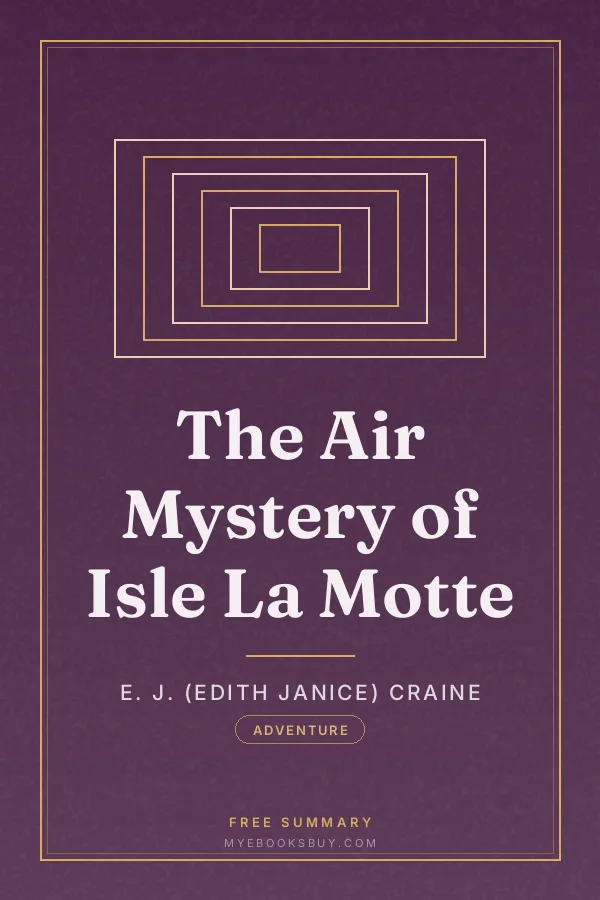 Cover of The Air Mystery of Isle La Motte
