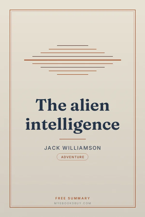 Cover of The alien intelligence