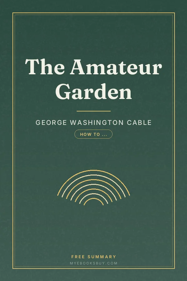 Cover of The Amateur Garden