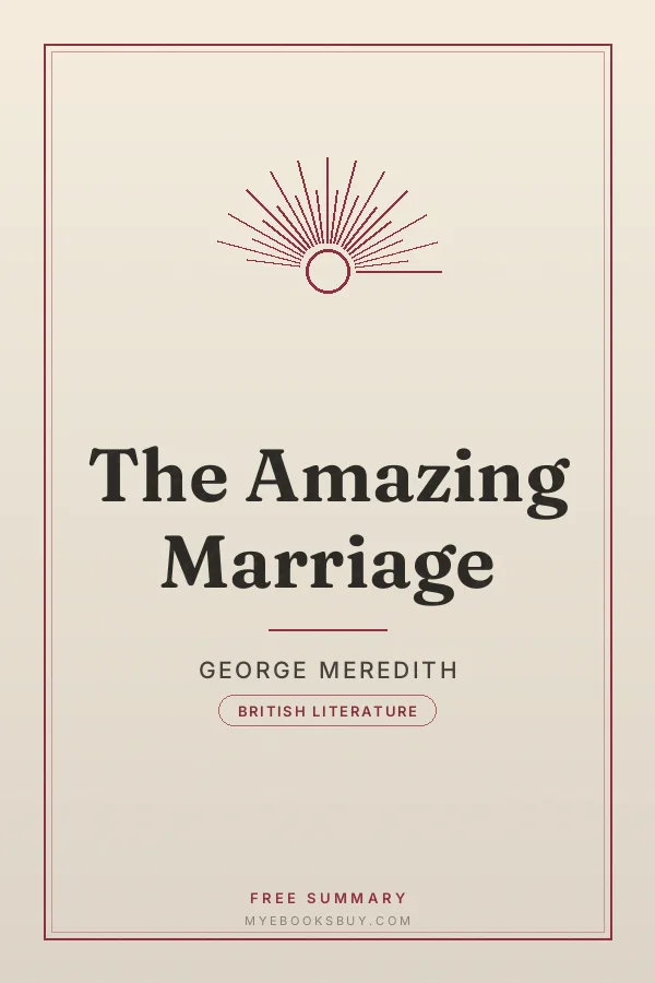 Cover of The Amazing Marriage