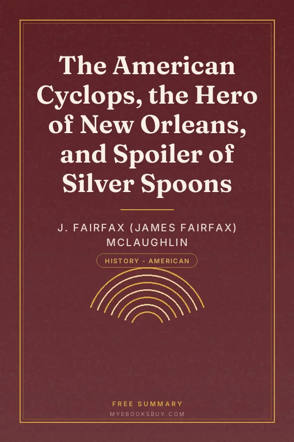 Cover of The American Cyclops, the Hero of New Orleans, and Spoiler of Silver Spoons
