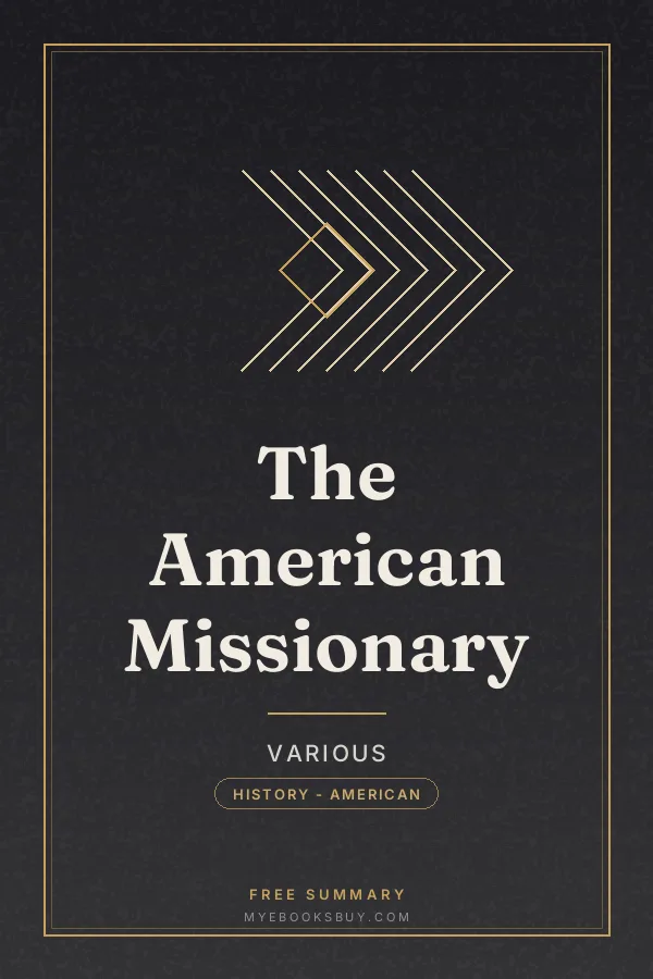 Cover of The American Missionary
