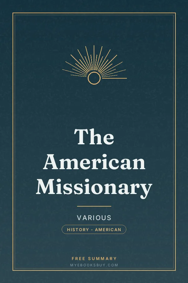 Cover of The American Missionary
