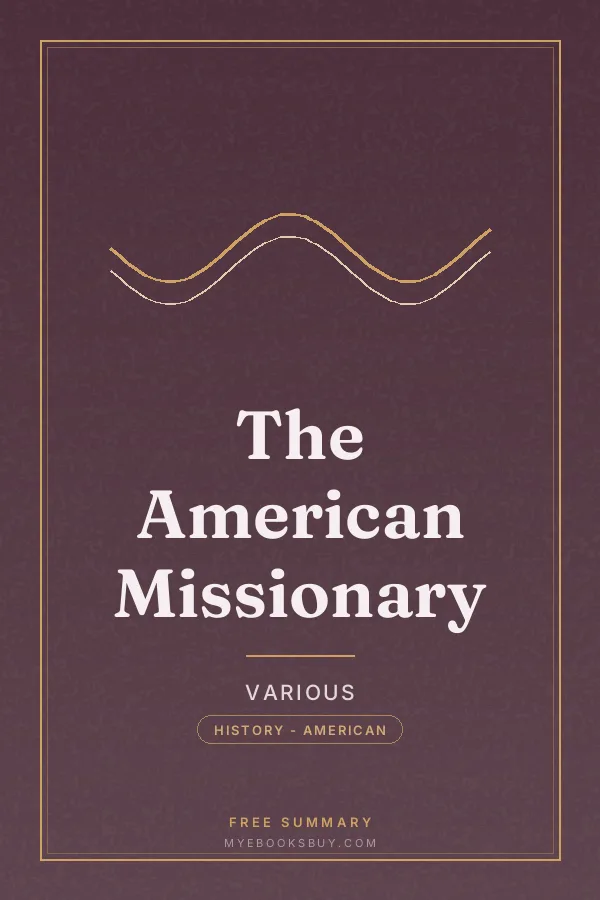 Cover of The American Missionary