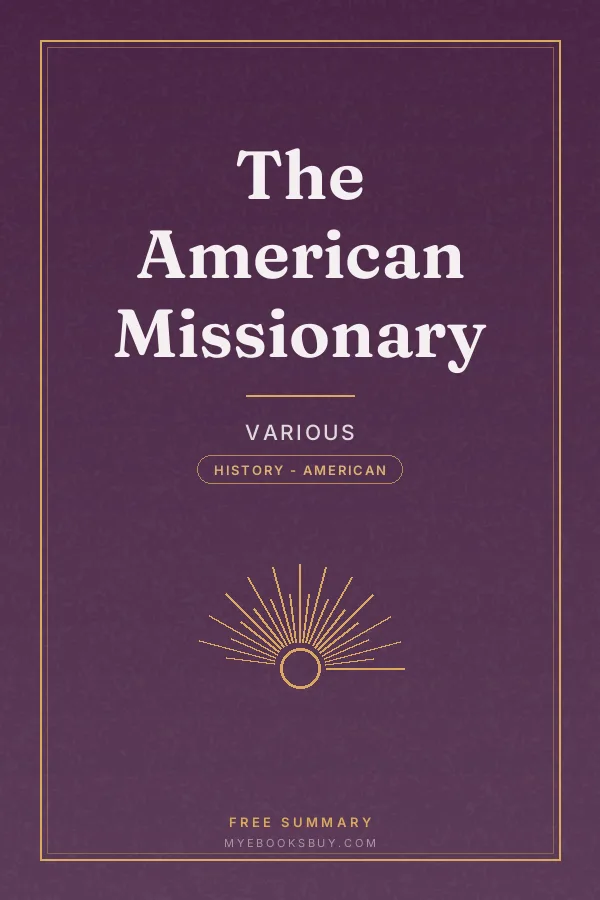Cover of The American Missionary