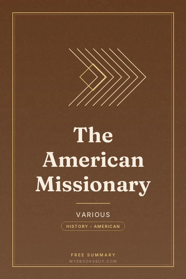 Cover of The American Missionary