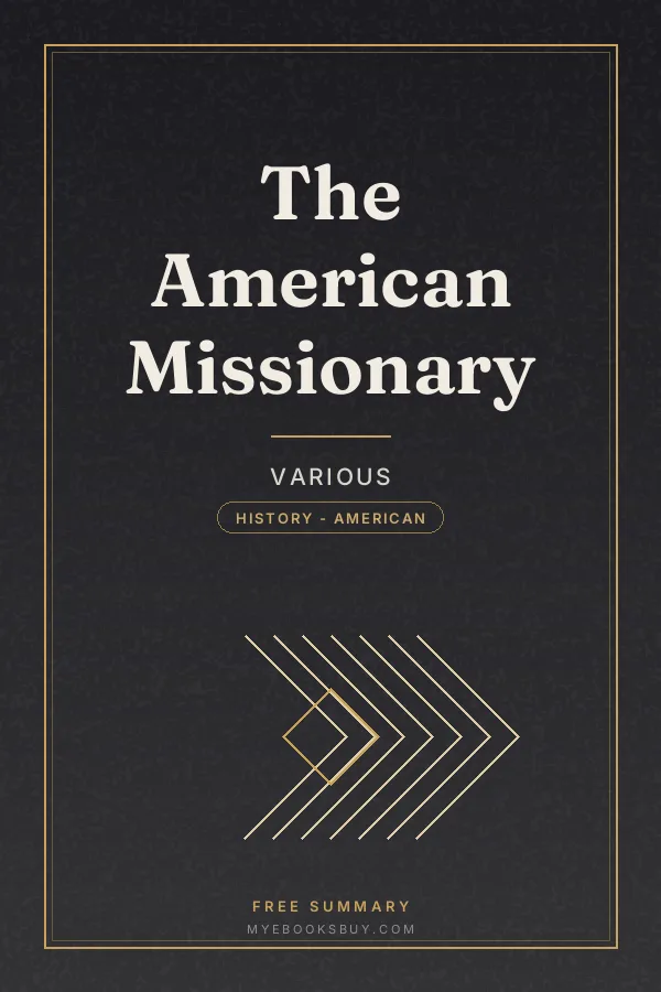 Cover of The American Missionary