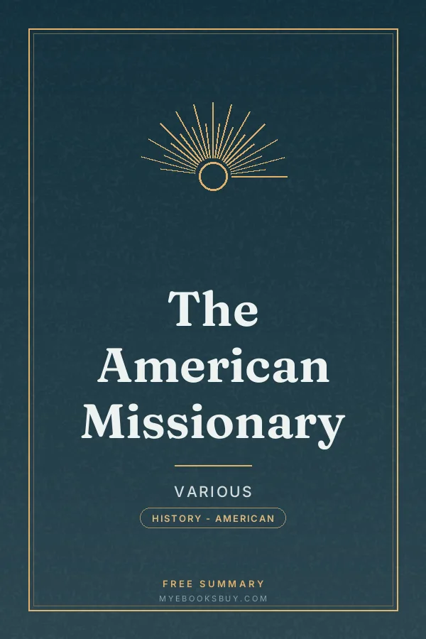 Cover of The American Missionary