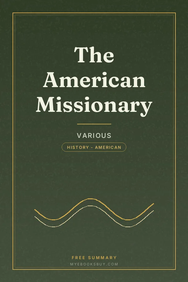 Cover of The American Missionary