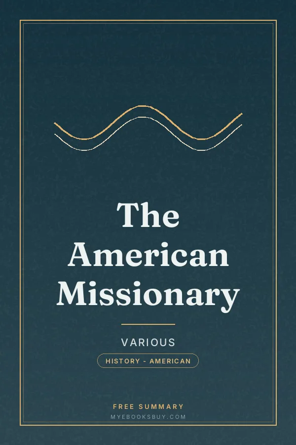 Cover of The American Missionary