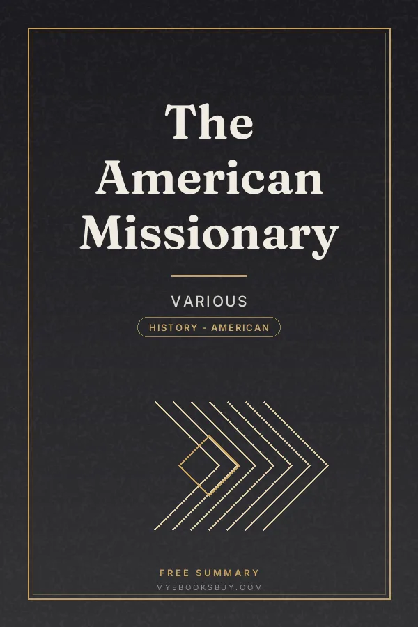 Cover of The American Missionary