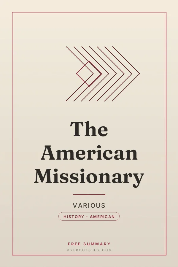 Cover of The American Missionary