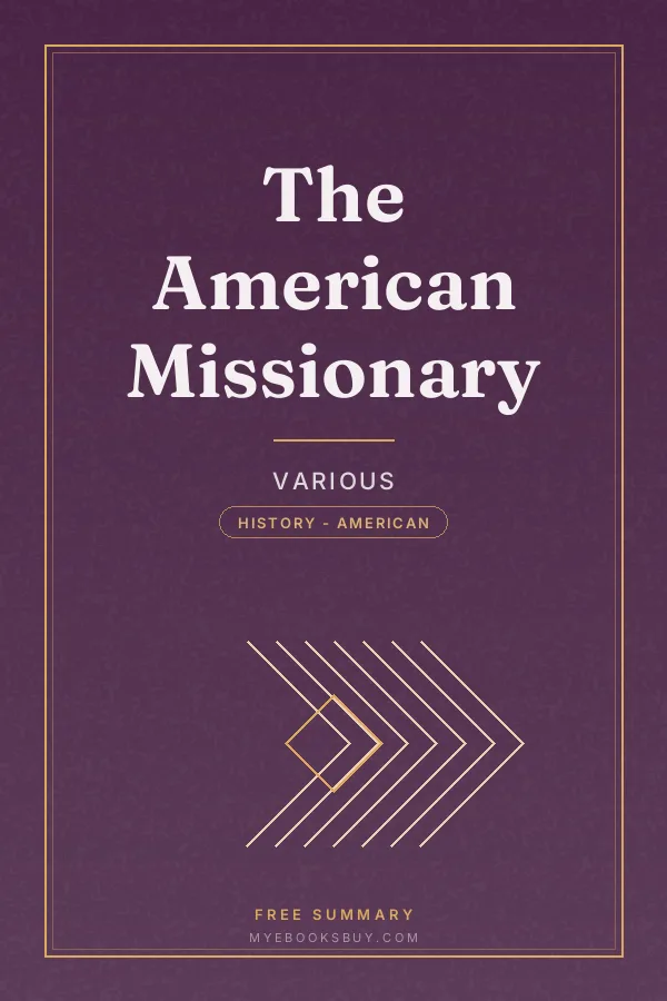 Cover of The American Missionary