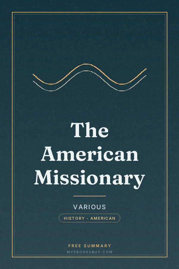 Cover of The American Missionary
