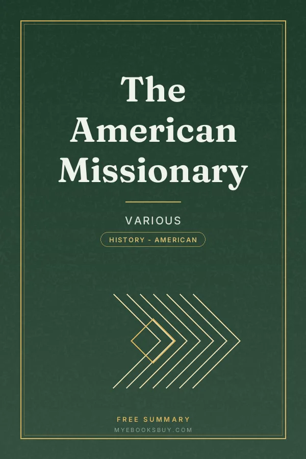Cover of The American Missionary