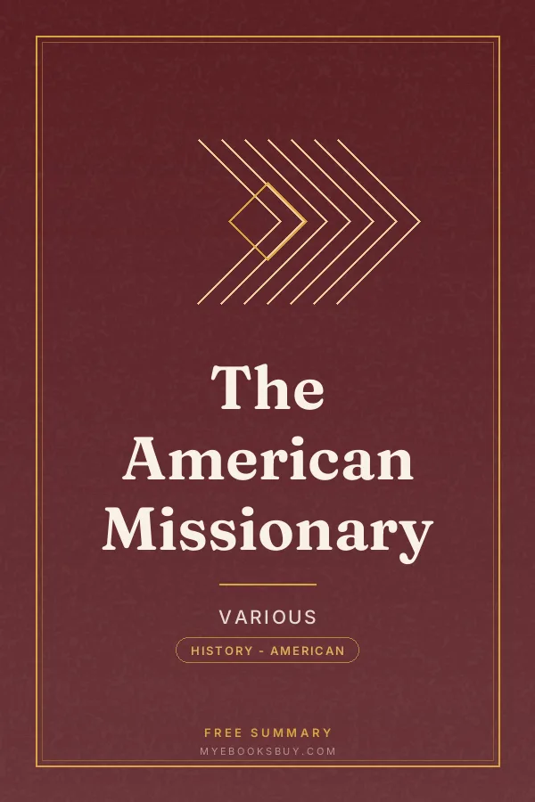 Cover of The American Missionary